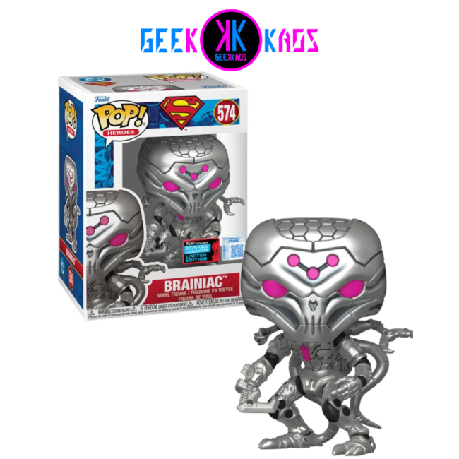 FUNKO POP! - SUPERMAN - BRAINIAC 574 (NYCC-2025)