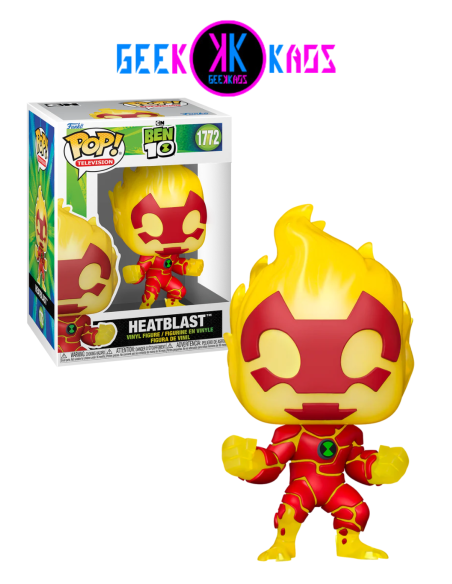 FUNKO POP! - BEN 10 - HEATBLAST 1772