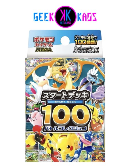 POKEMON TCG  - MEGA STARTER DECK 100 BATTLE COLLECTION - JAPONES