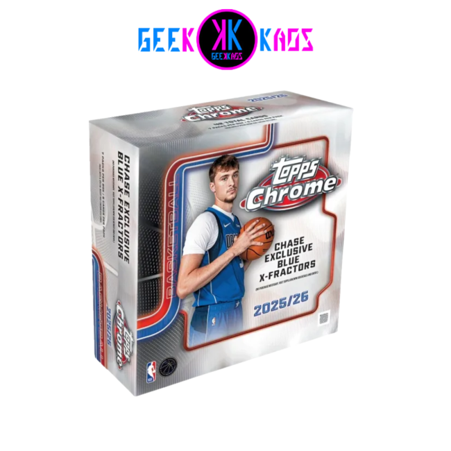TOPPS - NBA CHROME MEGA BOX 2025/2026