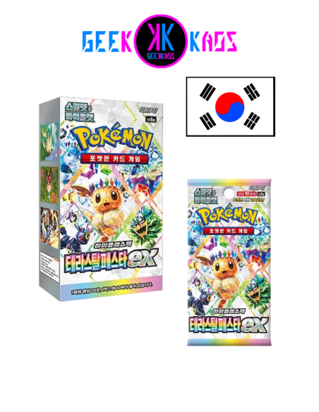 POKEMON TCG  - BOOSTER DISPLAY - TERASTAL FESTIVAL EX (10 SOBRES) - KOREANO