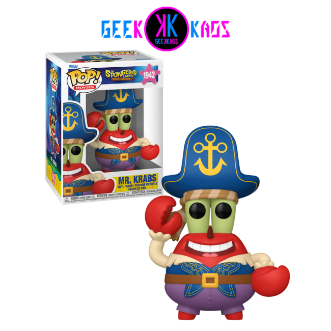 FUNKO POP! - SPONGEBOB SQUAREPANTS: SEARCH FOR SQUAREPANTS - MR. KRABS 1942