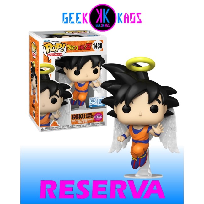 FUNKO POP! - DRAGON BALL Z - GOKU WITH WINGS  (SE) (FLOCKED)