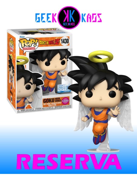 FUNKO POP! - DRAGON BALL Z - GOKU WITH WINGS  (SE) (FLOCKED)