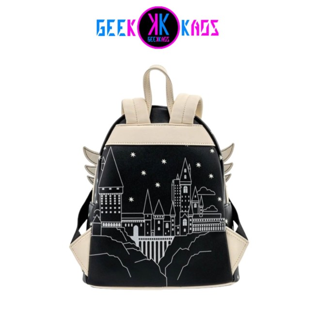 MINI MOCHILA - HARRY POTTER - HEDWIG HOWLER - LOUNGEFLY