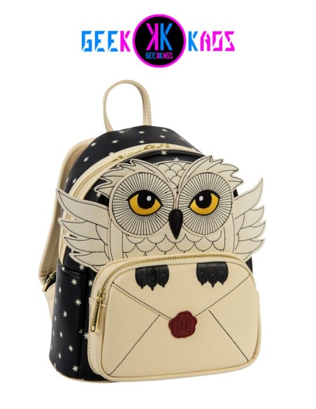 MINI MOCHILA - HARRY POTTER - HEDWIG HOWLER - LOUNGEFLY