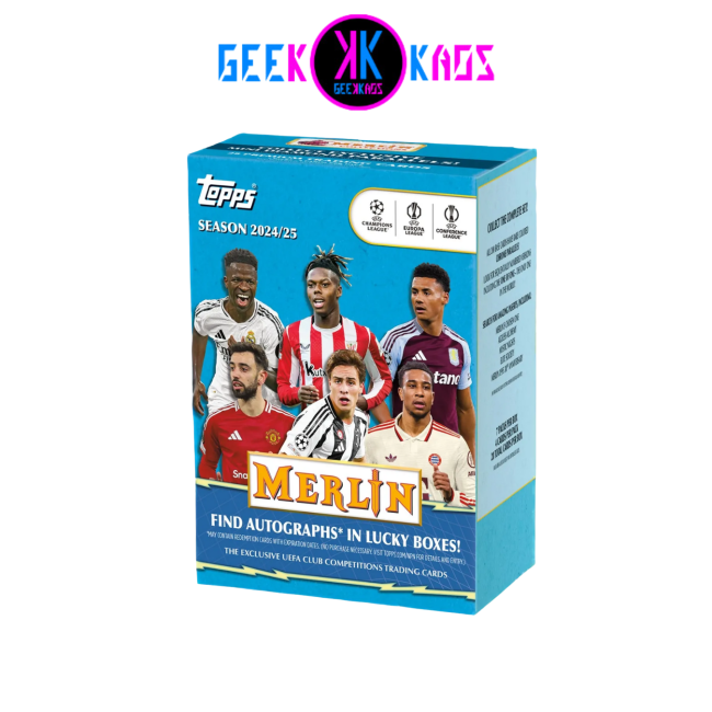 TOPPS - 2024/25 MERLIN CHROME UEFA VALUE BOX