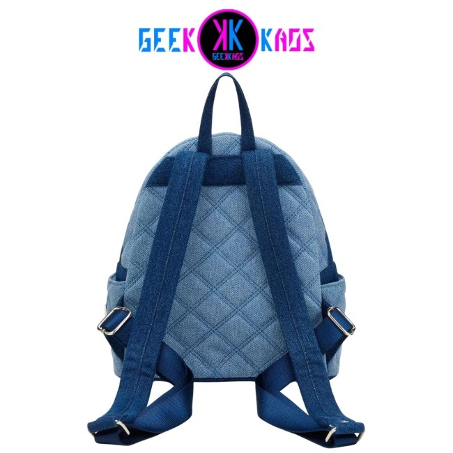 MINI MOCHILA - DISNEY - STITCH (DENIM) - LOUNGEFLY