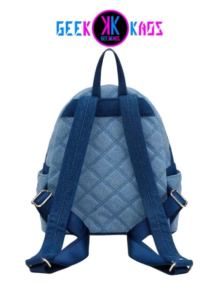 MINI MOCHILA - DISNEY - STITCH (DENIM) - LOUNGEFLY
