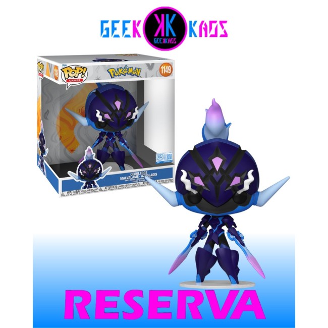 FUNKO POP! - POKEMON - CERULEDGE 1149 (SE) (JUMBO)