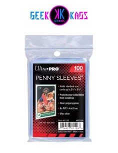 FUNDAS TCG - PENNY SLEEVES (100 UND) - ULTRA PRO