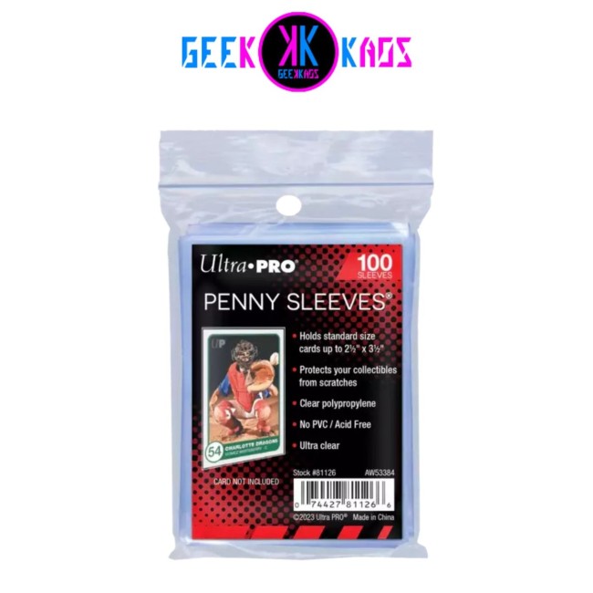 FUNDAS TCG - PENNY SLEEVES (100 UND) - ULTRA PRO