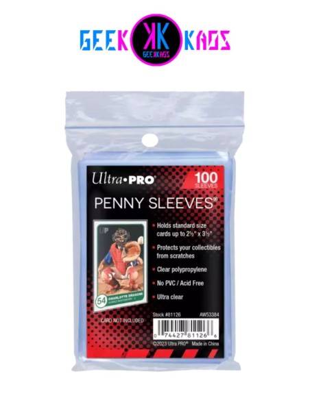 FUNDAS TCG - PENNY SLEEVES (100 UND) - ULTRA PRO