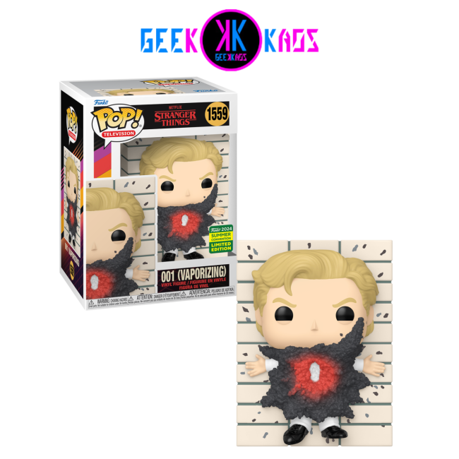 FUNKO POP! - STRANGER THINGS - 001 (VAPORIZING) 1559 (SDCC-2024)