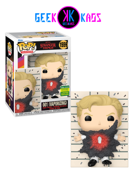 FUNKO POP! - STRANGER THINGS - 001 (VAPORIZING) 1559 (SDCC-2024)