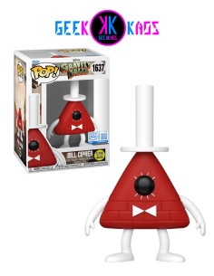 FUNKO POP! - GRAVITY FALLS - BILL CIPHER 1637 (SE) (GITD)