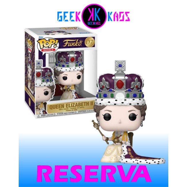FUNKO POP! - ROYAL - QUEEN ELIZABETH II 07