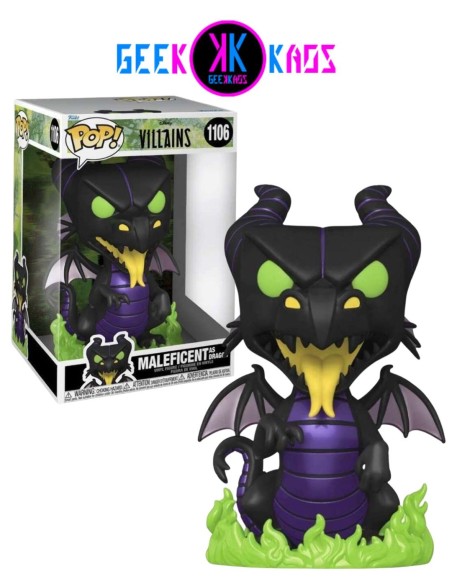 FUNKO POP! - VILLAINS - MALEFICENT AS DRAGON 1106 (JUMBO)