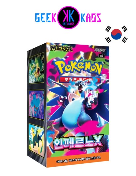 POKEMON TCG - BOOSTER BOX - INFERNO X (30 SOBRES) - COREANO