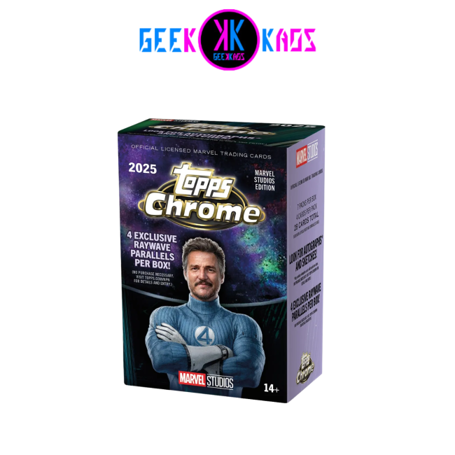 TOPPS - MARVEL STUDIOS CHROME GENERIC VALUE BOX 2025