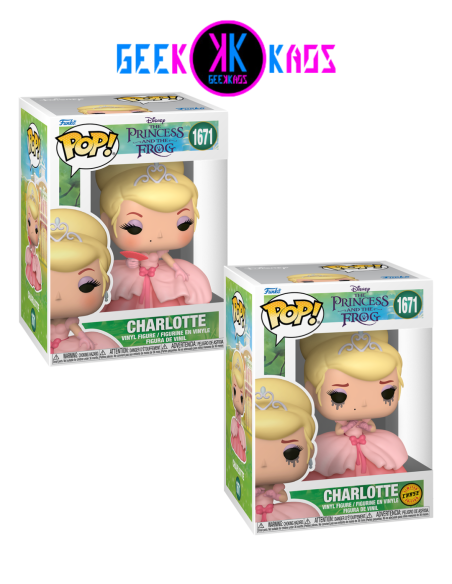 FUNKO POP! - THE PRINCESS AND THE FROG - CHARLOTTE 1671 (BUNDLE)