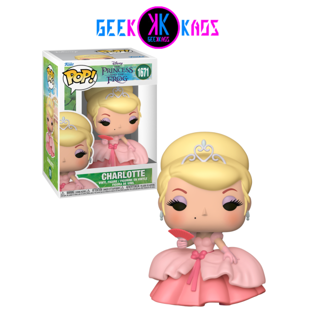 FUNKO POP! - THE PRINCESS AND THE FROG - CHARLOTTE 1671