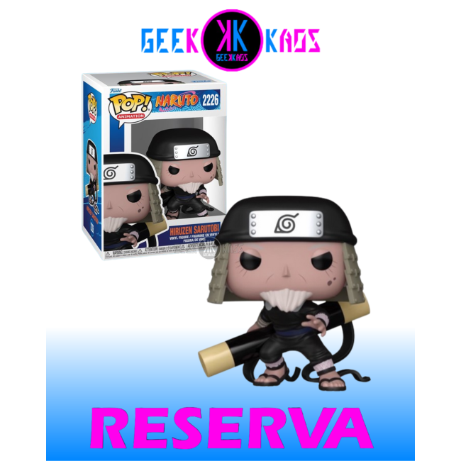 FUNKO POP! - NARUTO - HIRUZI SARUTOBI 2226