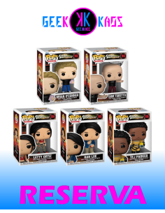 5-PACK - FUNKO POP! FAST & FURIOUS - BRIAN O'CONNER 1992, DOM TORETTO 1993, LETTY ORTIZ 1994, HAN LUE 1995, TEJ PARKER 1996