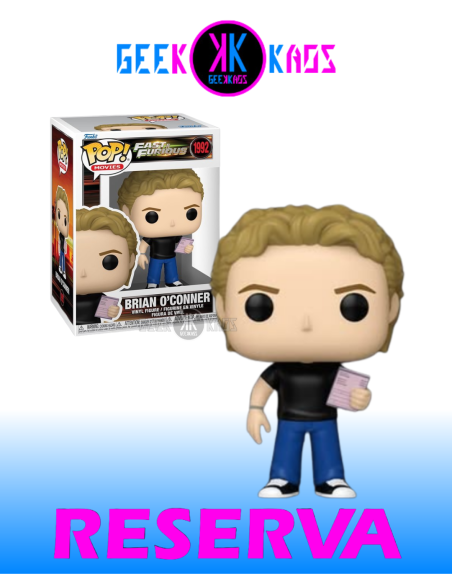 FUNKO POP! - FAST & FURIOUS - BRIAN O'CONNER 1992