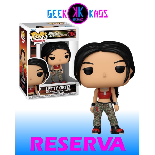 FUNKO POP! - FAST & FURIOUS - LETTY ORTIZ  1994
