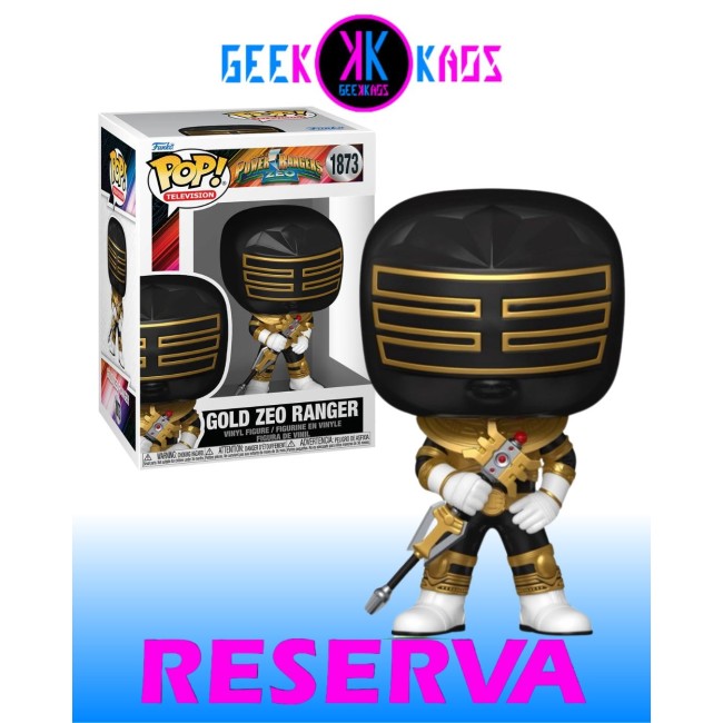FUNKO POP! - POWER RANGER ZEO - GOLD ZEO RANGER 1873