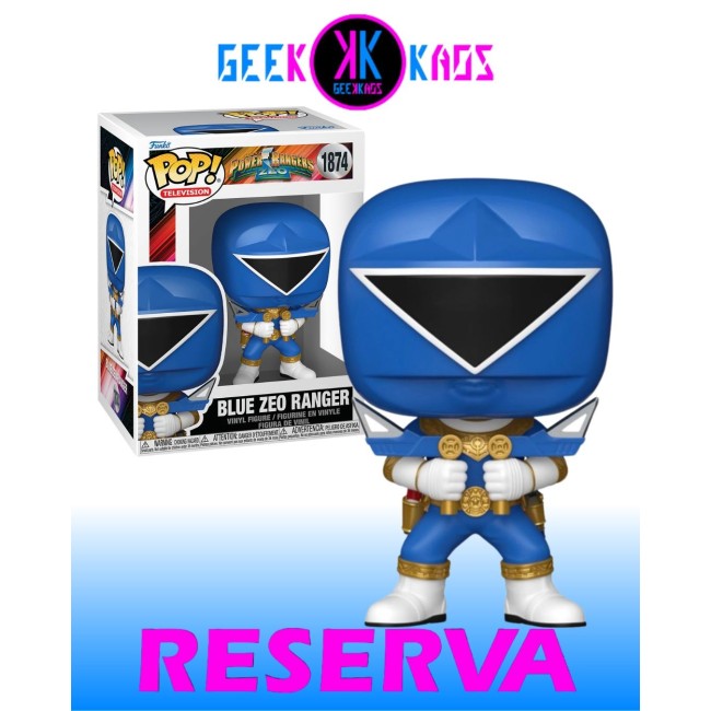 FUNKO POP! - POWER RANGER ZEO - BLUE ZEO RANGER 1874