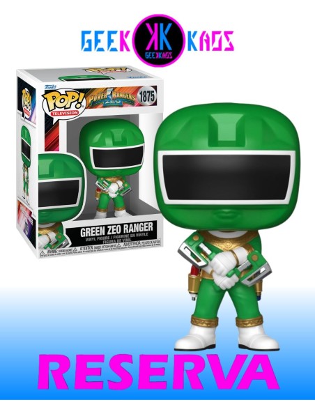 FUNKO POP! - POWER RANGER ZEO - GREEN ZEO RANGER 1875