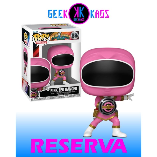 FUNKO POP! - POWER RANGER ZEO - PINK ZEO RANGER 1876
