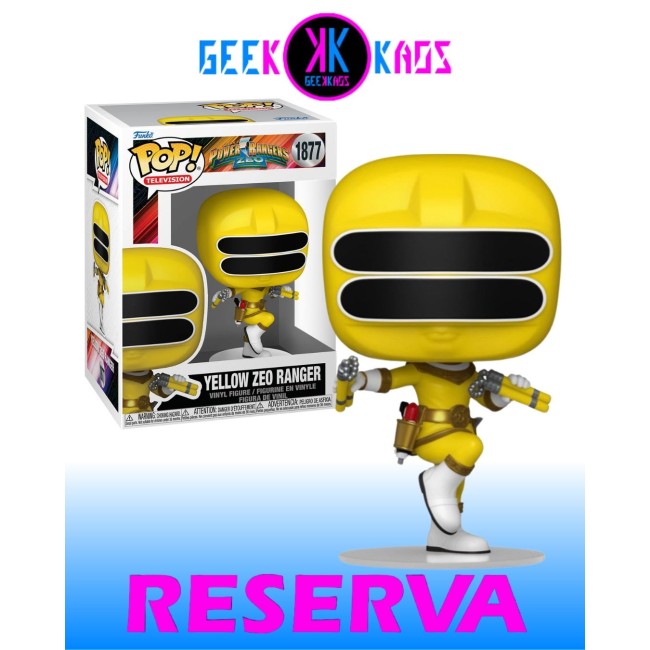 FUNKO POP! - POWER RANGER ZEO - YELLOW ZEO RANGER 1877