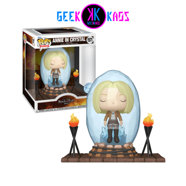 FUNKO POP! DELUXE - ATTACK ON TITANS - ANNIE IN CRYSTAL 1571 (SE)
