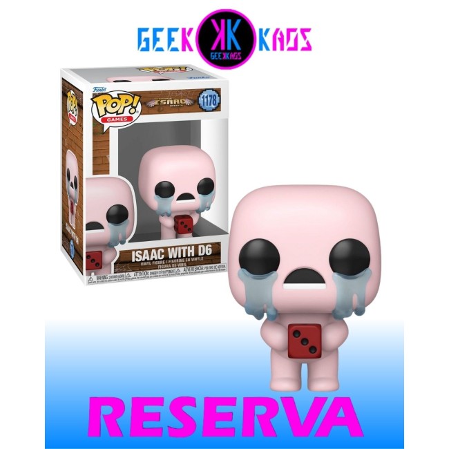 FUNKO POP! - THE BINDING OF ISAAC REBIRTH - ISAAC WITH D6 1178