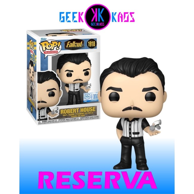 FUNKO POP! - FALLOUT - ROBERT HOUSE 1918 (SE)