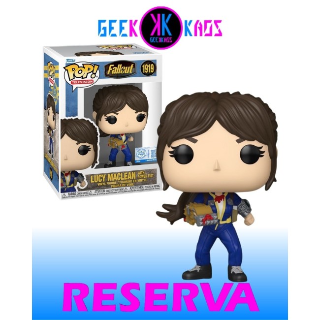 FUNKO POP! - FALLOUT - LUCY MACLEAN WITH POWER FIST 1919 (SE)