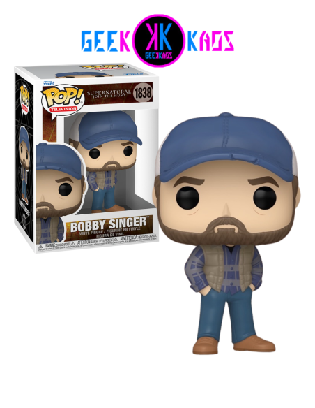 FUNKO POP! - SUPERNATURAL - BOBBY SINGER 1838