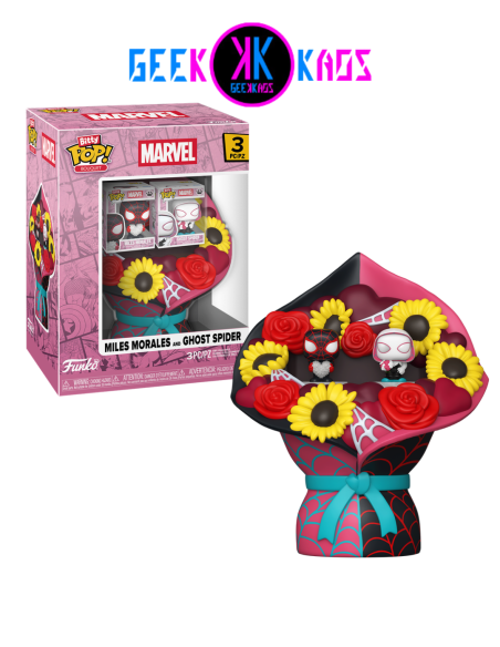 BITTY POP! BOUQUET - MARVEL - MILES MORALES AND GHOST SPIDER
