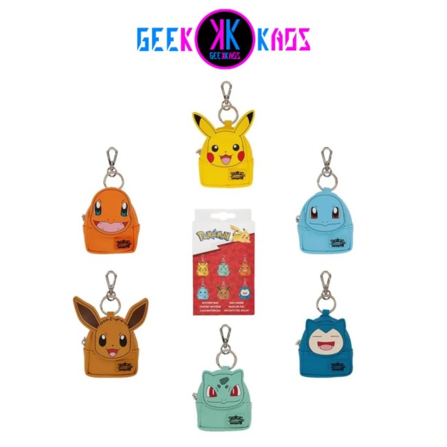 BLIND BOX - POKEMON - MINI MOCHILA LLAVERO MYSTERY - LOUNGEFLY