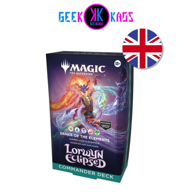 MAGIC: THE GATHERING - LORWYN ECLIPSED - COMMANDER DECK: DANCE OF THE ELEMENTS - INGLES