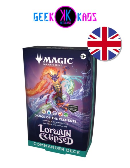 MAGIC: THE GATHERING - LORWYN ECLIPSED - COMMANDER DECK: DANCE OF THE ELEMENTS - INGLES