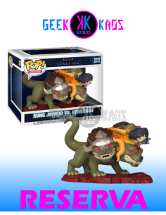 FUNKO POP! DELUX - SOLO LEVELING - JINWOO VS CERBERUS 2272