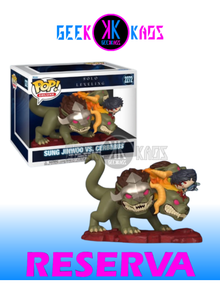 FUNKO POP! DELUX - SOLO LEVELING - JINWOO VS CERBERUS 2272