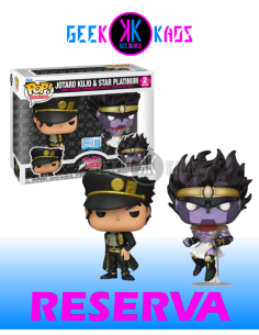 FUNKO POP! - JOJO'S BIZARRE ADVENTURE - JOTARO KUJO & STAR PLATINUM (2-PACK)