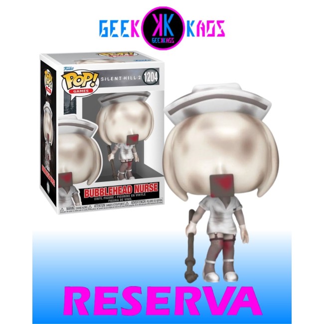 FUNKO POP! - SILENT HILL 2 - BUBBLEHEAD NURSE 1204