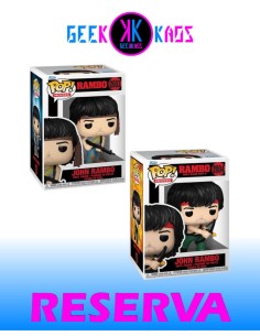 2-PACK - FUNKO POP! - RAMBO - JOHN RAMBO 2003, JOHN RAMBO 2204