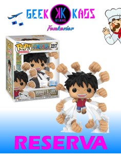 FUNKO POP! - ONE PIECE - MONKEY D. LUFFY 2217 ( CHRONO TOYS STICKER )
